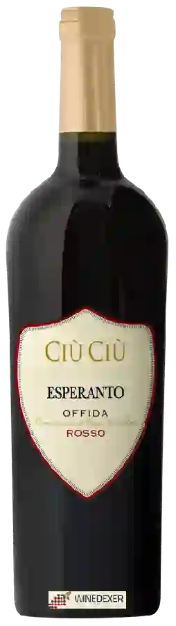 Winery Ciù Ciù - Offida Esperanto Rosso Winery Ciù Ciù - Offida Esperanto Rosso