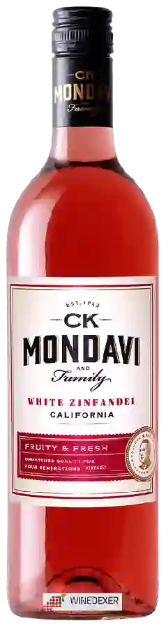 Winery CK Mondavi - White Zinfandel Winery CK Mondavi - White Zinfandel