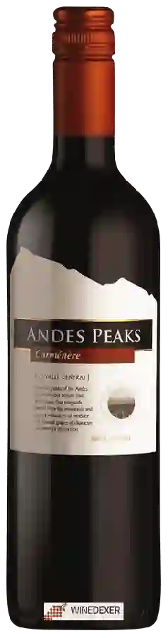 Winery Andes Peaks - Carmenère Winery Andes Peaks - Carmenère