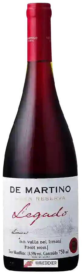 Winery De Martino - Legado Pinot Noir (Reserva) Winery De Martino - Legado Pinot Noir (Reserva)