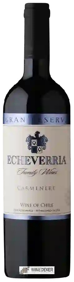 Winery Echeverría - Gran Reserva Carmenère Winery Echeverría - Gran Reserva Carmenère