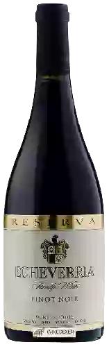 Winery Echeverría - Reserva Pinot Noir