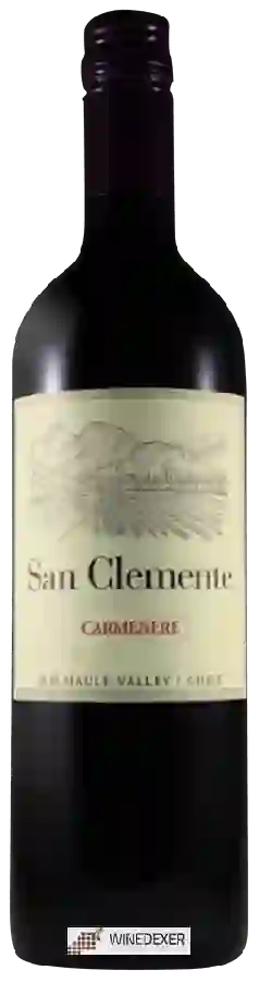 Winery San Clemente - Carmenère Winery San Clemente - Carmenère