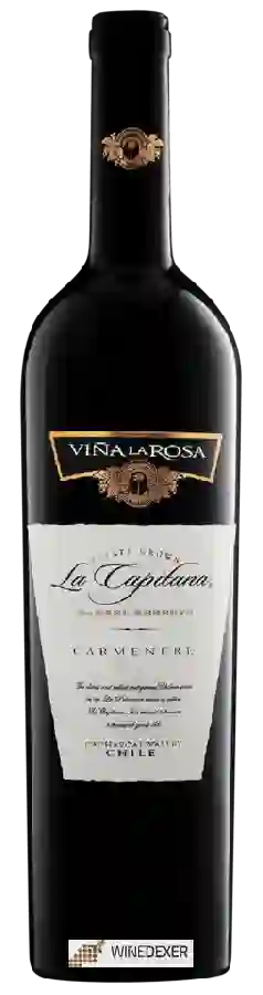 Winery Vina La Rosa - La Capitana Barrel Reserve Carmenère Winery Vina La Rosa - La Capitana Barrel Reserve Carmenère