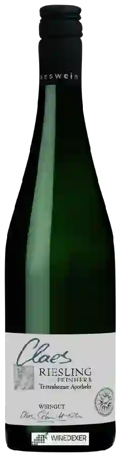 Winery Claes Schmitt - Riesling Feinherb Trittenheimer Apotheke