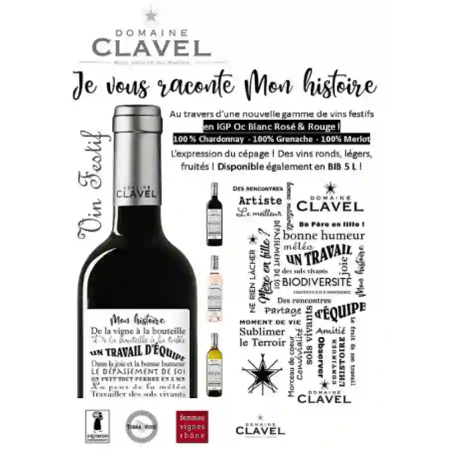 Winery Clavel - Mon Histoire Rouge Winery Clavel - Mon Histoire Rouge