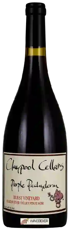 Winery Claypool Cellars - Pachyderm - Hurst Vineyard Pinot Noir Winery Claypool Cellars - Pachyderm - Hurst Vineyard Pinot Noir