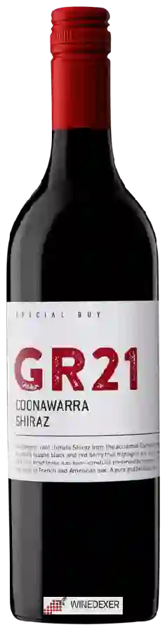 Winery Cleanskin - GR21 Shiraz Winery Cleanskin - GR21 Shiraz