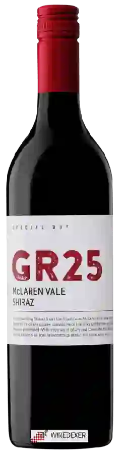 Winery Cleanskin - GR25 Shiraz