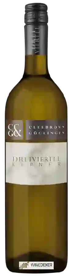 Winery Cleebronn & Güglingen - Dreiviertel Kerner Winery Cleebronn & Güglingen - Dreiviertel Kerner