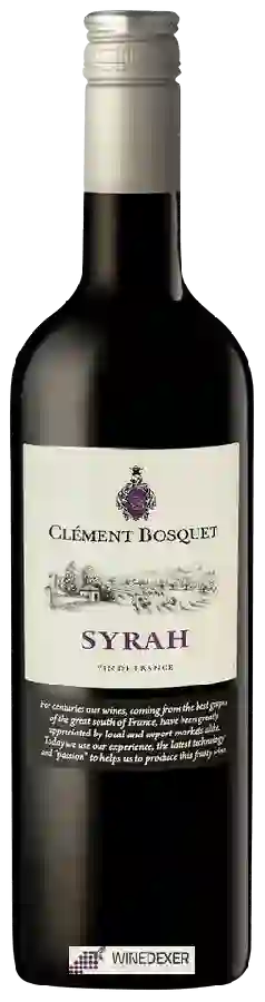 Winery Clement Bosquet - Syrah Winery Clement Bosquet - Syrah