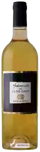 Winery Clos Dady - Mademoiselle de Sauternes