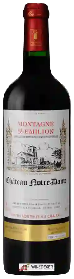 Clos des Religieuses - Château Notre-Dame Montagne-Saint-Émilion