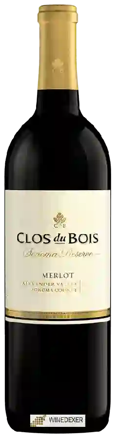 Clos du Bois - Sonoma Reserve Merlot Clos du Bois - Sonoma Reserve Merlot