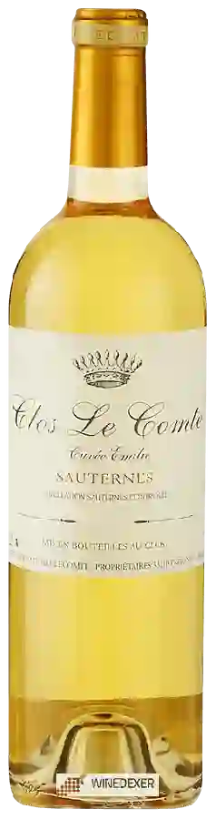 Clos le Comte - Cuvée Emilie Sauternes Clos le Comte - Cuvée Emilie Sauternes