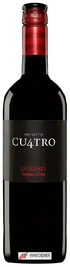 Clos Mont-Blanc - Proyecto Cu4tro Tinto Clos Mont-Blanc - Proyecto Cu4tro Tinto