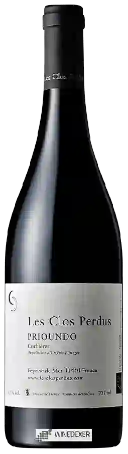 Winery Les Clos Perdus - Prioundo Corbières Winery Les Clos Perdus - Prioundo Corbières