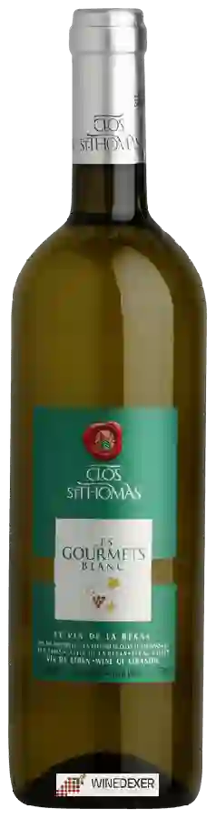 Winery Clos St. Thomas - Les Gourmets Blanc Winery Clos St. Thomas - Les Gourmets Blanc