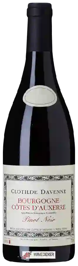 Domaine Les Temps Perdus - Clotilde Davenne - Bourgogne Côtes d'Auxerre Pinot Noir
