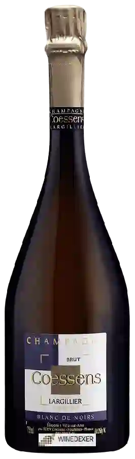 Winery Coessens - Largillier Blanc de Noirs Brut Champagne Winery Coessens - Largillier Blanc de Noirs Brut Champagne