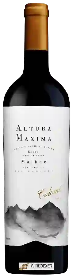 Winery Colomé - Altura M&aacutexima Malbec
