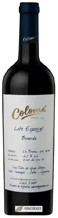 Winery Colomé - Bonarda Lote Especial Winery Colomé - Bonarda Lote Especial