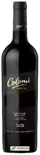 Winery Colomé - Reserva Malbec