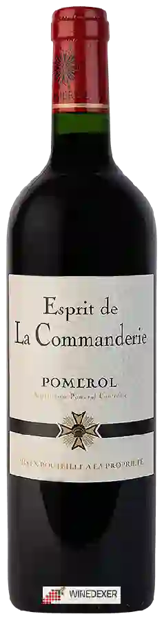 Château La Commanderie - Esprit de La Commanderie Pomerol Château La Commanderie - Esprit de La Commanderie Pomerol