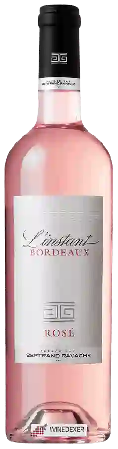 Winery Comte de Malet Roquefort - Bertrand Ravache - L'Instant Bordeaux Rosé Winery Comte de Malet Roquefort - Bertrand Ravache - L'Instant Bordeaux Rosé