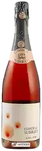Winery Conde de Subirats - Cava Rosé