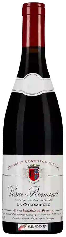 Winery François Confuron-Gindre - La Colombière Vosne-Romanée