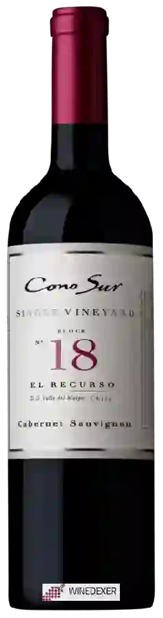 Winery Cono Sur - El Recurso Block No. 18 Single Vineyard Cabernet Sauvignon