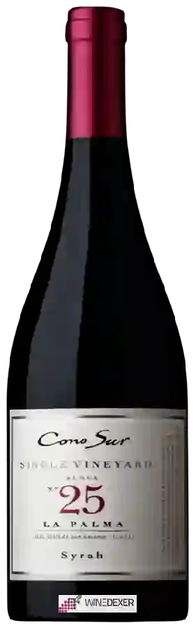 Winery Cono Sur - La Palma Single Vineyard Block 25 Syrah Winery Cono Sur - La Palma Single Vineyard Block 25 Syrah