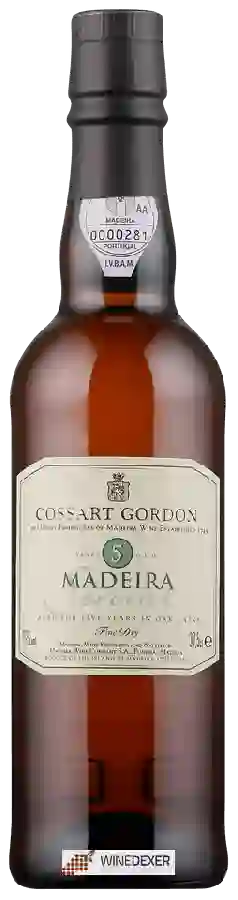 Winery Cossart Gordon - 5 Years Old Madeira Sercial Fine Dry Winery Cossart Gordon - 5 Years Old Madeira Sercial Fine Dry