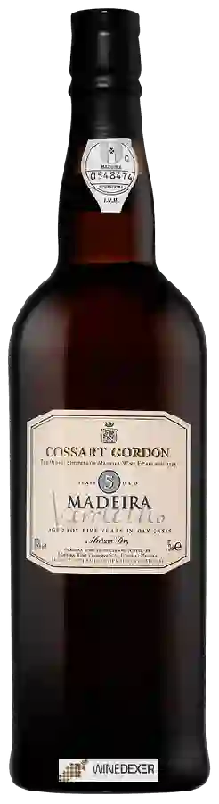 Winery Cossart Gordon - 5 years Old Madeira Verdelho Medium Dry Winery Cossart Gordon - 5 years Old Madeira Verdelho Medium Dry