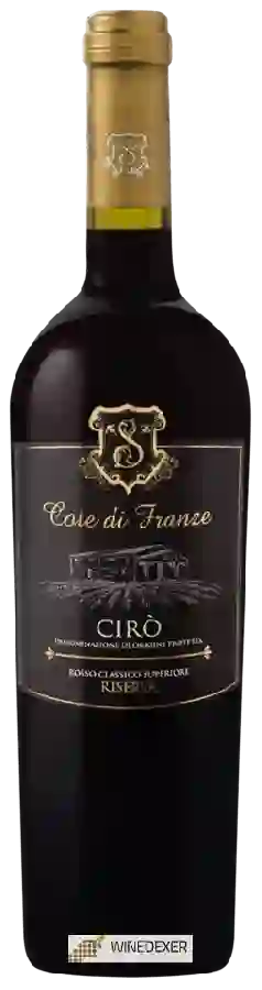 Winery Cote di Franze - Cirò Rosso Classico Superiore Riserva