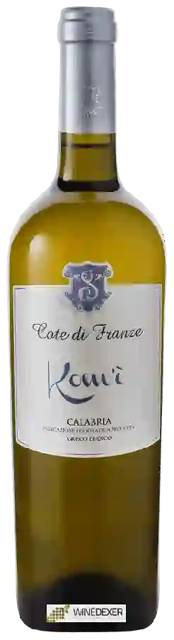 Winery Cote di Franze - Kom'è Calabria Greco Bianco