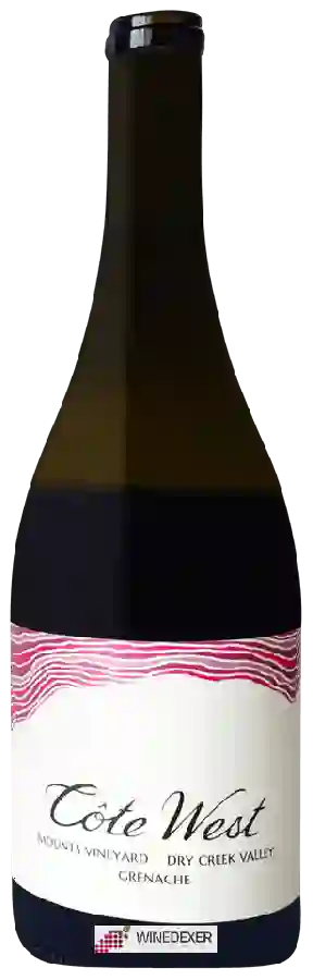 Winery Côte West - Mounts Vineyard Grenache Winery Côte West - Mounts Vineyard Grenache