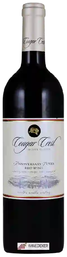Winery Cougar Crest - Estate Anniversary Cuvée Red Winery Cougar Crest - Estate Anniversary Cuvée Red