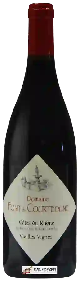 Domaine Font de Courtedune - Vieilles Vignes Côtes du Rhône Domaine Font de Courtedune - Vieilles Vignes Côtes du Rhône