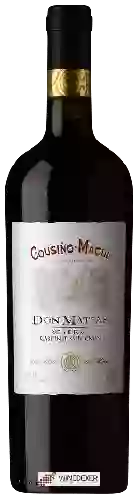 Winery Cousiño-Macul - Don Matias Reserva Cabernet Sauvignon