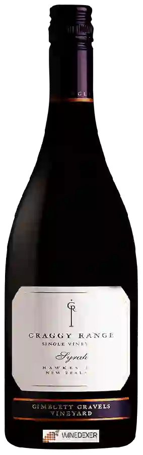 Winery Craggy Range - Syrah Gimblett Gravels Vineyard Winery Craggy Range - Syrah Gimblett Gravels Vineyard