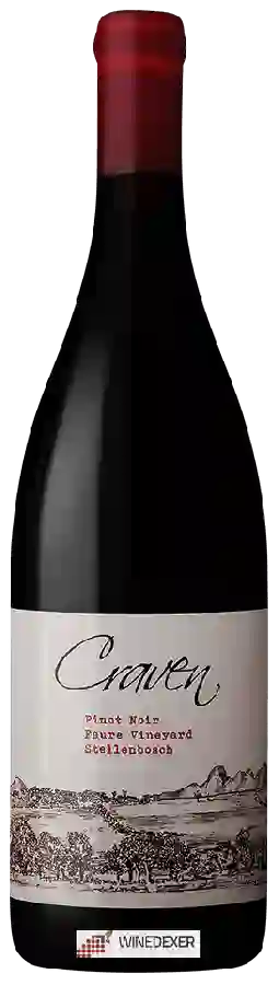 Winery Craven - Faure Vineyard Pinot Noir Winery Craven - Faure Vineyard Pinot Noir