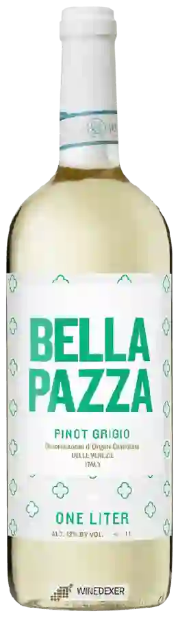 Winery Crazy Beautiful Wines - Bella Pazza Pinot Grigio Winery Crazy Beautiful Wines - Bella Pazza Pinot Grigio