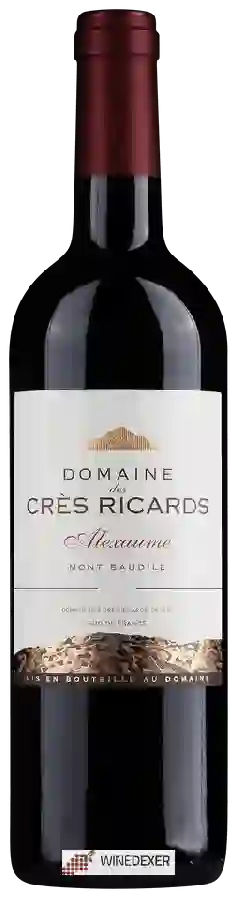 Domaine des Crès Ricards - Alexaume Mont Baudile