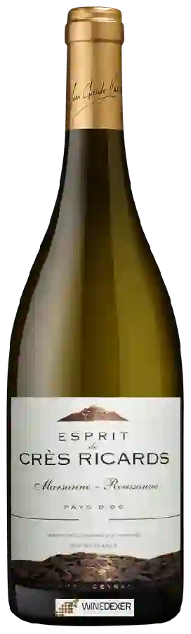 Domaine des Crès Ricards - Esprit de Crès Ricards Marsanne - Roussanne