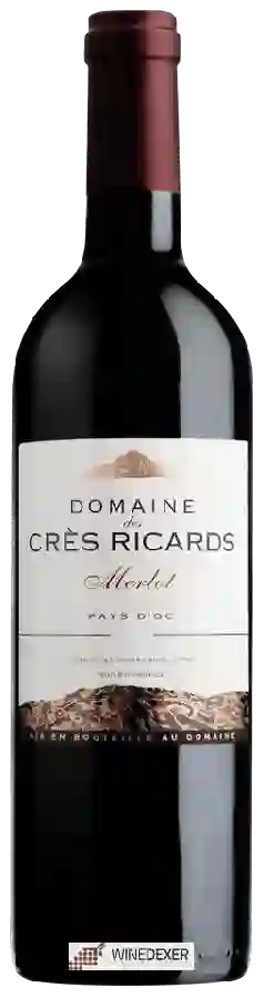 Domaine des Crès Ricards - Merlot Domaine des Crès Ricards - Merlot