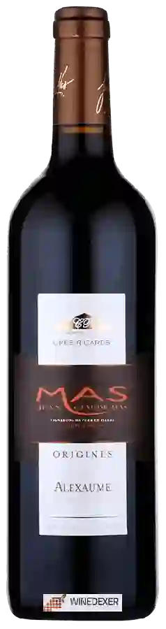 Domaine des Crès Ricards - Origines Alexaume Domaine des Crès Ricards - Origines Alexaume