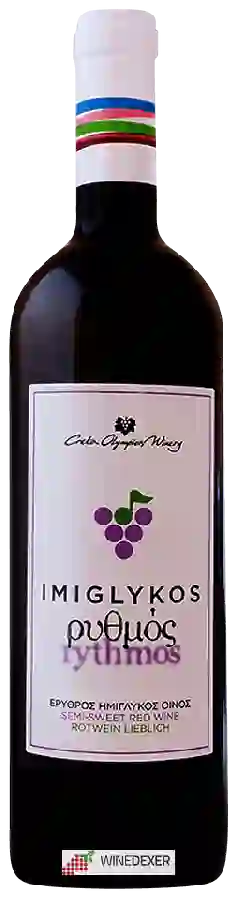 Winery Creta Olympias - Rythmos Semi Sweet Red