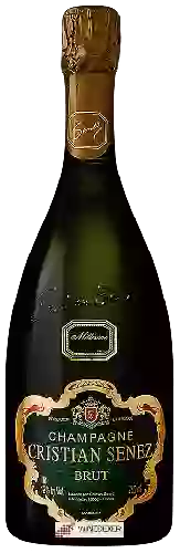 Winery Cristian Senez - Millésime Brut Champagne